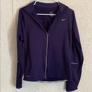 Nike Dri Fit Athletic Zip Up Jacket Size S